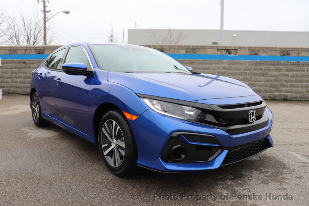 New 2020 Honda Civic Hatchback LX CVT Sedan in Indianapolis #ZU204547 ...