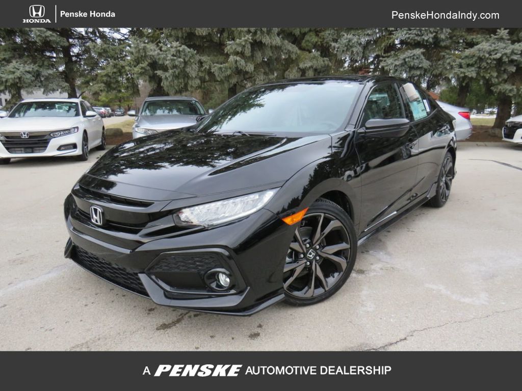 Pre-Owned 2019 Honda Civic Hatchback Sport Touring CVT ...